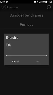 Gym Diary android App screenshot 0