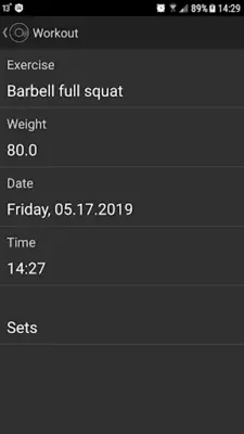 Gym Diary android App screenshot 4