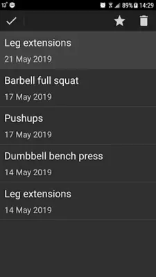 Gym Diary android App screenshot 6